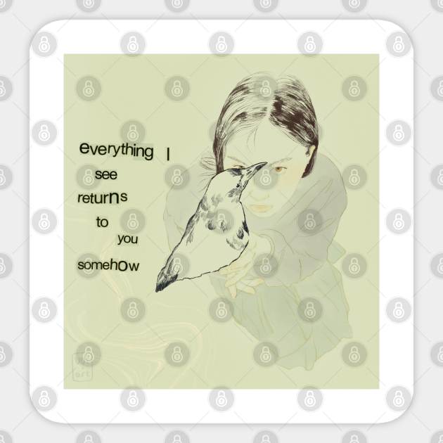 Returns To You Sticker by amylouiseart